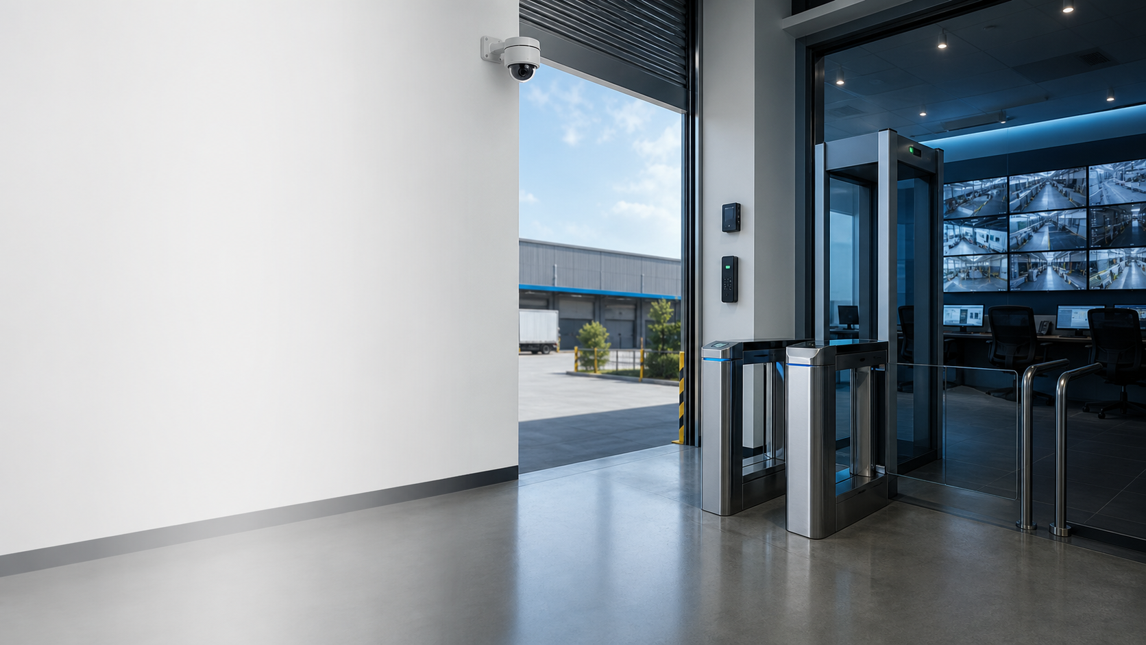 Integrated CCTV, access control and command centre environment