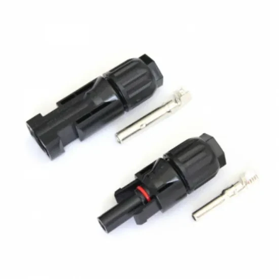 Solar connector housings and contact pins