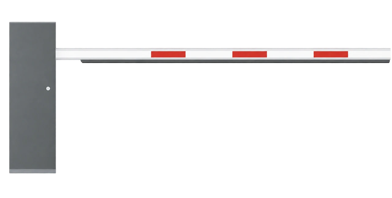 Vehicle boom barrier reference