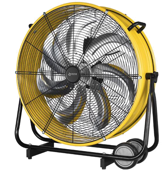 Industrial floor fan extracted from the supplied profile